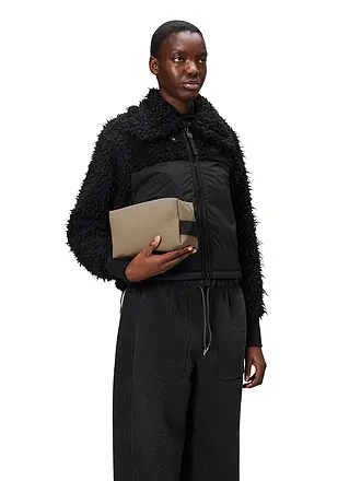 RAINS | Toilettetasche WASH BAG SMALL | beige